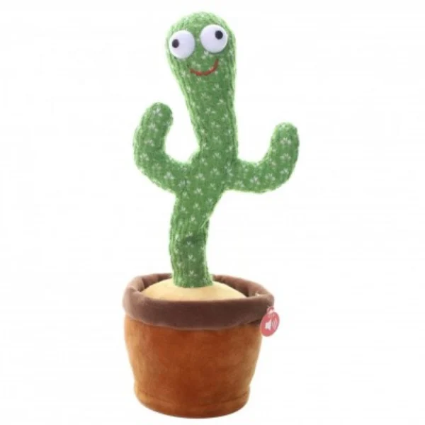 Παιδικό Παιχνίδι Κάκτος που Χορεύει, Τραγουδάει & Επαναλαμβάνει - Dancing & Singing Cactus