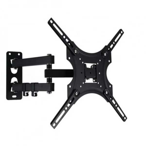 Επιτοίχια Μεταλλική Βάση Τηλεόρασης σε Σχήμα Χ Full Motion με Βραχίονα & Δυνατότητα Κλίσης 32" - 55" και έως 22kg