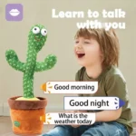 Παιδικό Παιχνίδι Κάκτος που Χορεύει, Τραγουδάει & Επαναλαμβάνει - Dancing & Singing Cactus