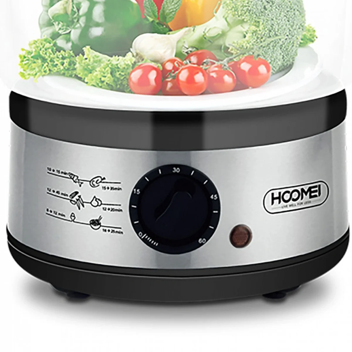 Ατμομάγειρας 7.5lt Hoomei ΗΜ-5932