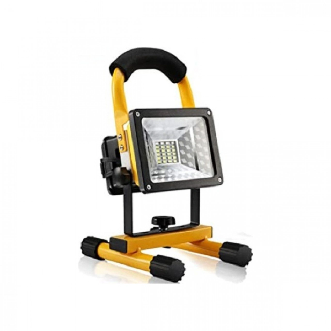 Φορητός Επαναφορτιζόμενος Προβολέας Εργασίας LED 30W Υψηλής Φωτεινότητας 2400LM σε Κίτρινο χρώμα με λαβή W804 Φορητός Επαναφορτιζόμενος Προβολέας Εργασίας LED 30W Υψηλής Φωτεινότητας 2400LM σε Κίτρινο χρώμα με λαβή W804