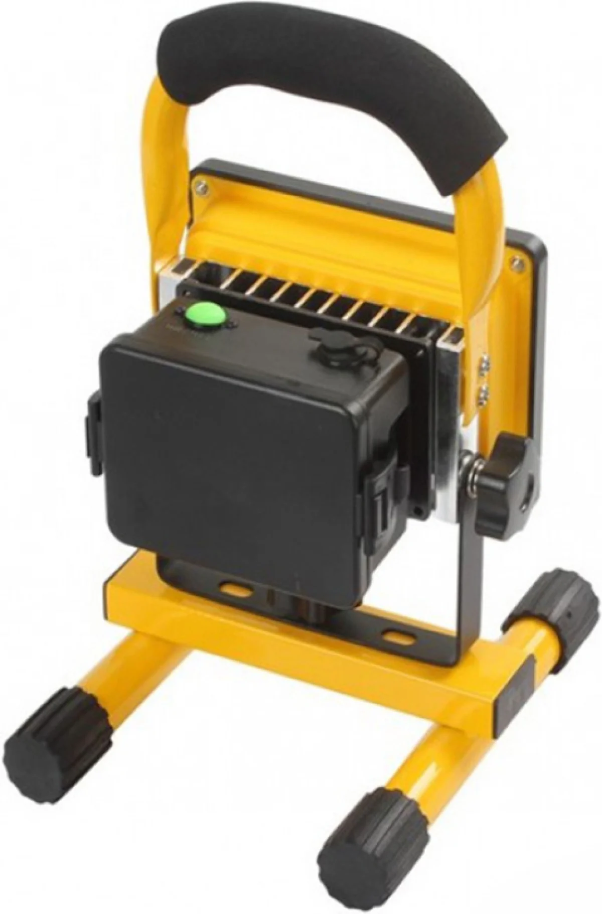 Φορητός Επαναφορτιζόμενος Προβολέας Εργασίας LED 30W Υψηλής Φωτεινότητας 2400LM σε Κίτρινο χρώμα με λαβή W804