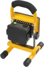 Φορητός Επαναφορτιζόμενος Προβολέας Εργασίας LED 30W Υψηλής Φωτεινότητας 2400LM σε Κίτρινο χρώμα με λαβή W804