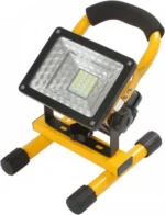 Φορητός Επαναφορτιζόμενος Προβολέας Εργασίας LED 30W Υψηλής Φωτεινότητας 2400LM σε Κίτρινο χρώμα με λαβή W804