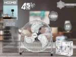 Ταχυτάτος Επιδαπέδιος Ανεμιστήρας 120Watt ΗΟΟΜΕΙ ΗΜ-8280