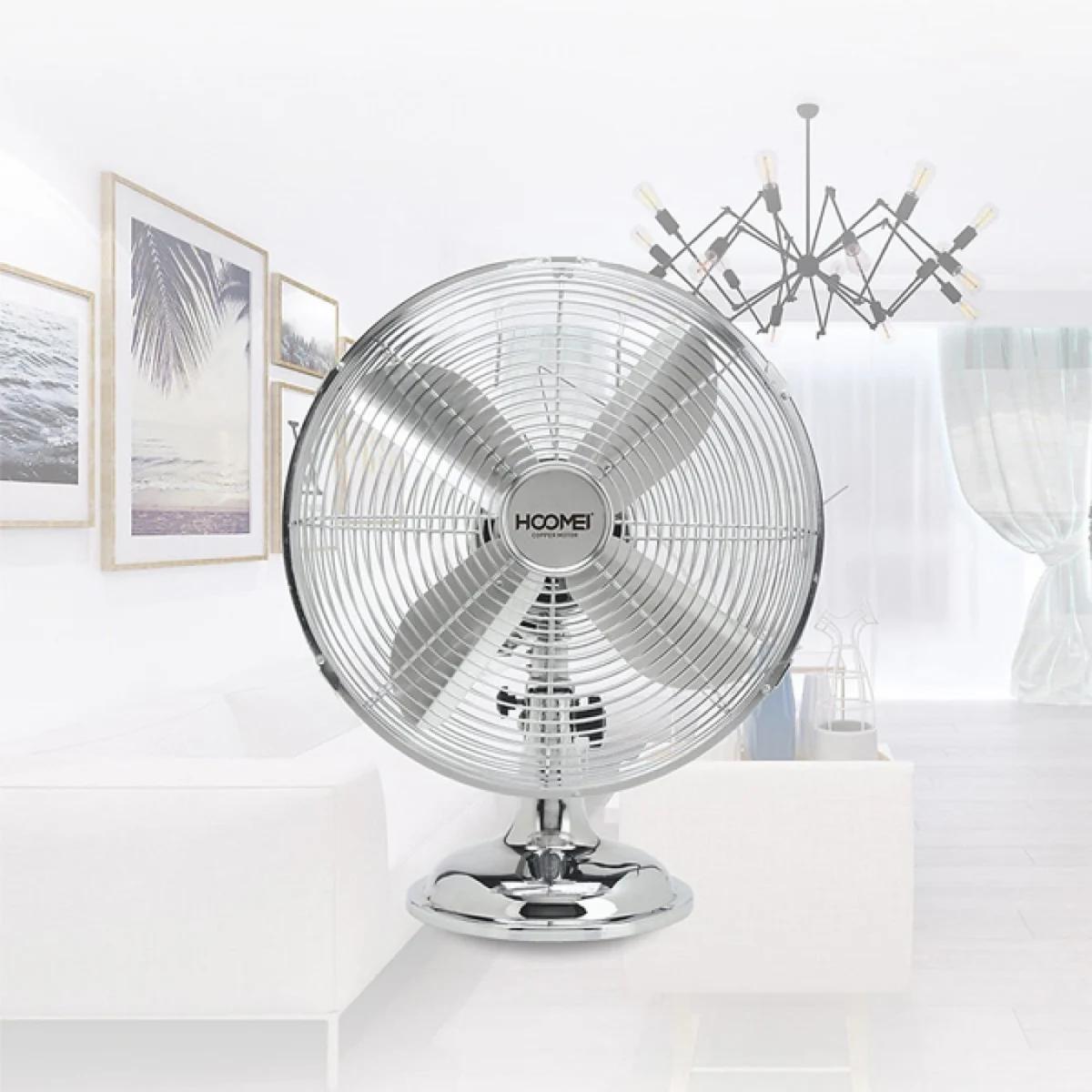 Ανεμιστήρας Δαπέδου 50W Διαμέτρου 40cm Hoomei HM-8270