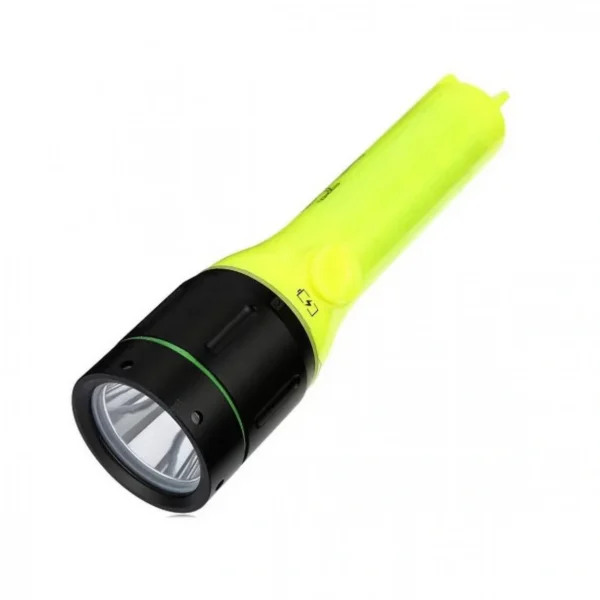 Επαναφορτιζόμενος Καταδυτικός Αδιάβροχος Φακός 10watts Cree 320Lm ST-01