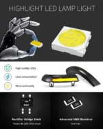 Σετ 2 LED Τρεχούμενο Φλας για Καθρέπτες Αυτοκινήτου με Εφέ Κίνησης για VolksWagen Golf 5 - Golf 5 plus - Jetta - Passat (2001-2011) 2 τμχ OEM