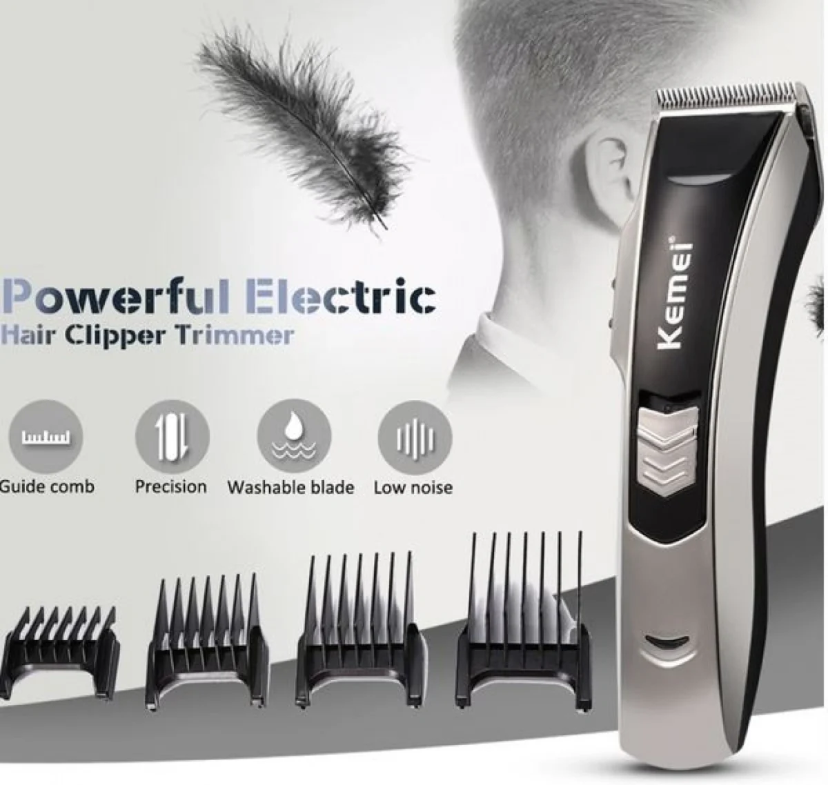 Επαναφορτιζόμενη Κουρευτική Μηχανή KEMEI KM-2169