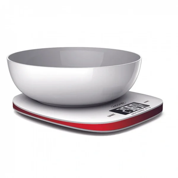 Ψηφιακή Ζυγαριά Κουζίνας Υψηλής Ακριβείας με Μπολ και Οθόνη LCD HM-1235