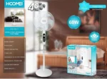 Ανεμιστήρας Ορθοστάτης 60W Διαμέτρου 40cm Hoomei HM-8677