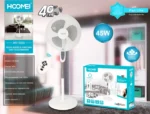 Ανεμιστήρας Ορθοστάτης 45W Διαμέτρου 40cm με Τηλεχειριστήριο Hoomei HM-8660P