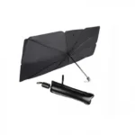 Πτυσσόμενo Σκίαστρο στο Μέγεθος Ομπρέλας - Ηλιοπροστασία Παρμπρίζ Αυτοκινήτου 78x130cm