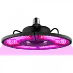 EΕ27 Τριπλό Φωτιστικό 400W 180º LED Ανάπτυξης & Καλλιέργειας Φυτών Full Spectrum Αναδιπλούμενο Πάνελ - Λάμπα Θερμοκηπίου Εσωτερικού Χώρου - Plant Grow Light