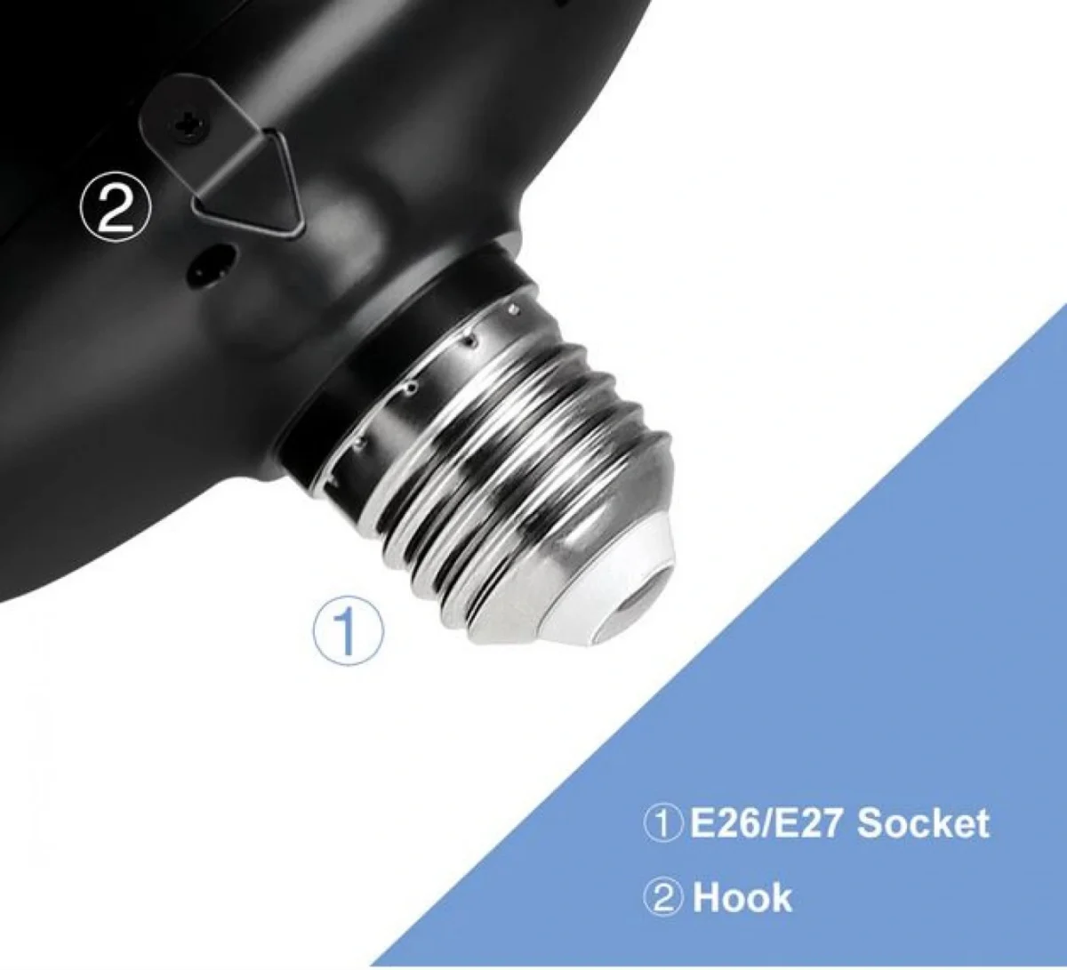 EΕ27 Τριπλό Φωτιστικό 400W 180º LED Ανάπτυξης & Καλλιέργειας Φυτών Full Spectrum Αναδιπλούμενο Πάνελ - Λάμπα Θερμοκηπίου Εσωτερικού Χώρου - Plant Grow Light