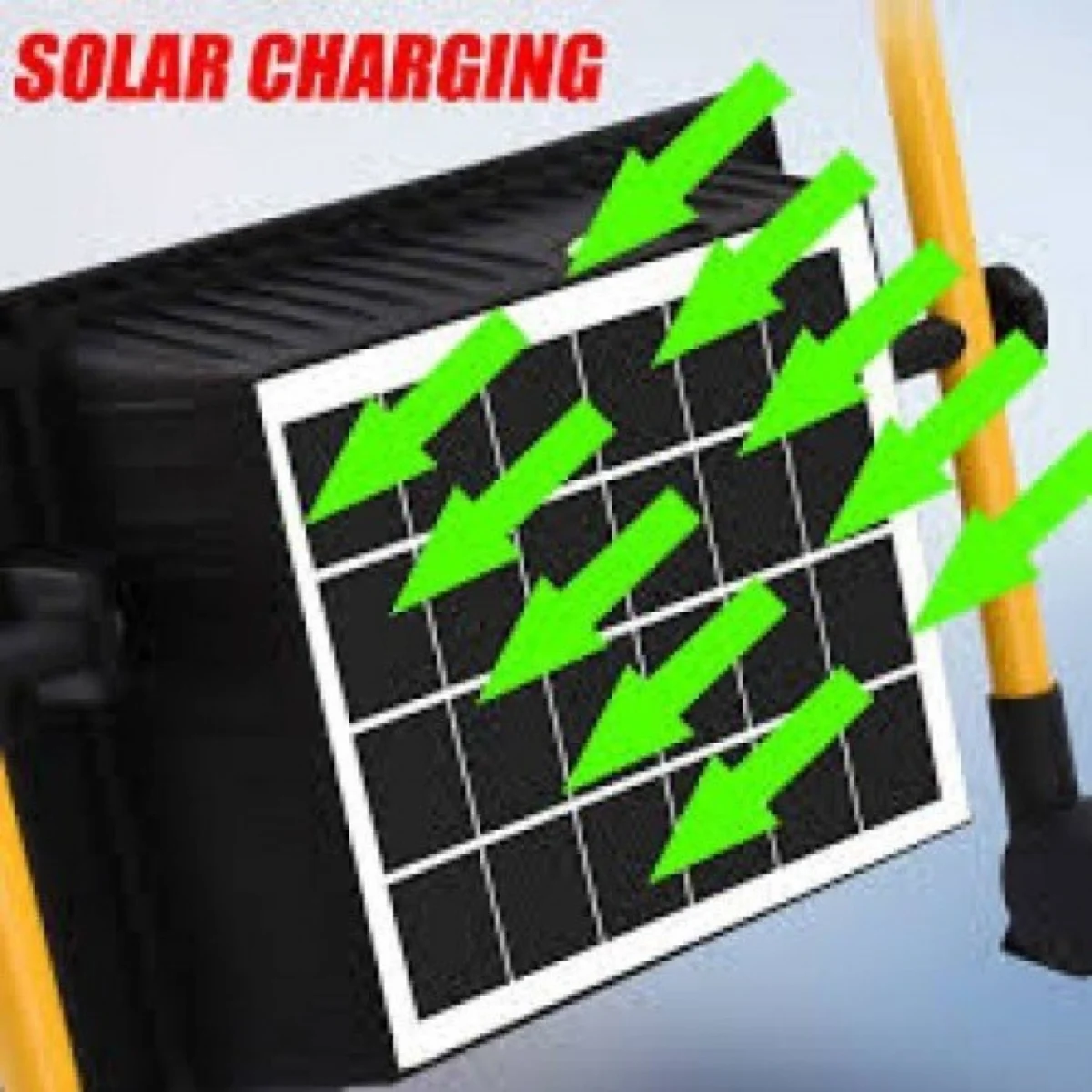 Αδιάβροχος Ηλιακός Προβολέας Εργασίας 80W W744 - Solar Work Light