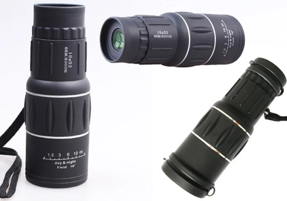 Compact Μονόκυαλο16x52 Day & Night WeatherProof