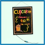 Διαφημιστικός Φωτιζόμενος Πίνακας LED με Εναλλασσόμενα Χρώματα 60x40