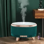 Συσκευή Αρωματοθεραπείας - Υγραντήρας Υπερήχων 500ml με 7 Χρώματα Φωτισμού - 3 Λειτουργίες Χρονισμού & Καπάκι Στυλ Μάρμαρου