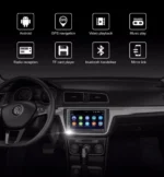 Οθόνη Αφής 9.1in GPS Multimedia Player Android 10.0 & OBD2 Αυτοκινήτου 1080p 2 DIN με Wifi, App Store, Bluetooth Handsfree TFT MP5, MP3, USB, AUX, TV