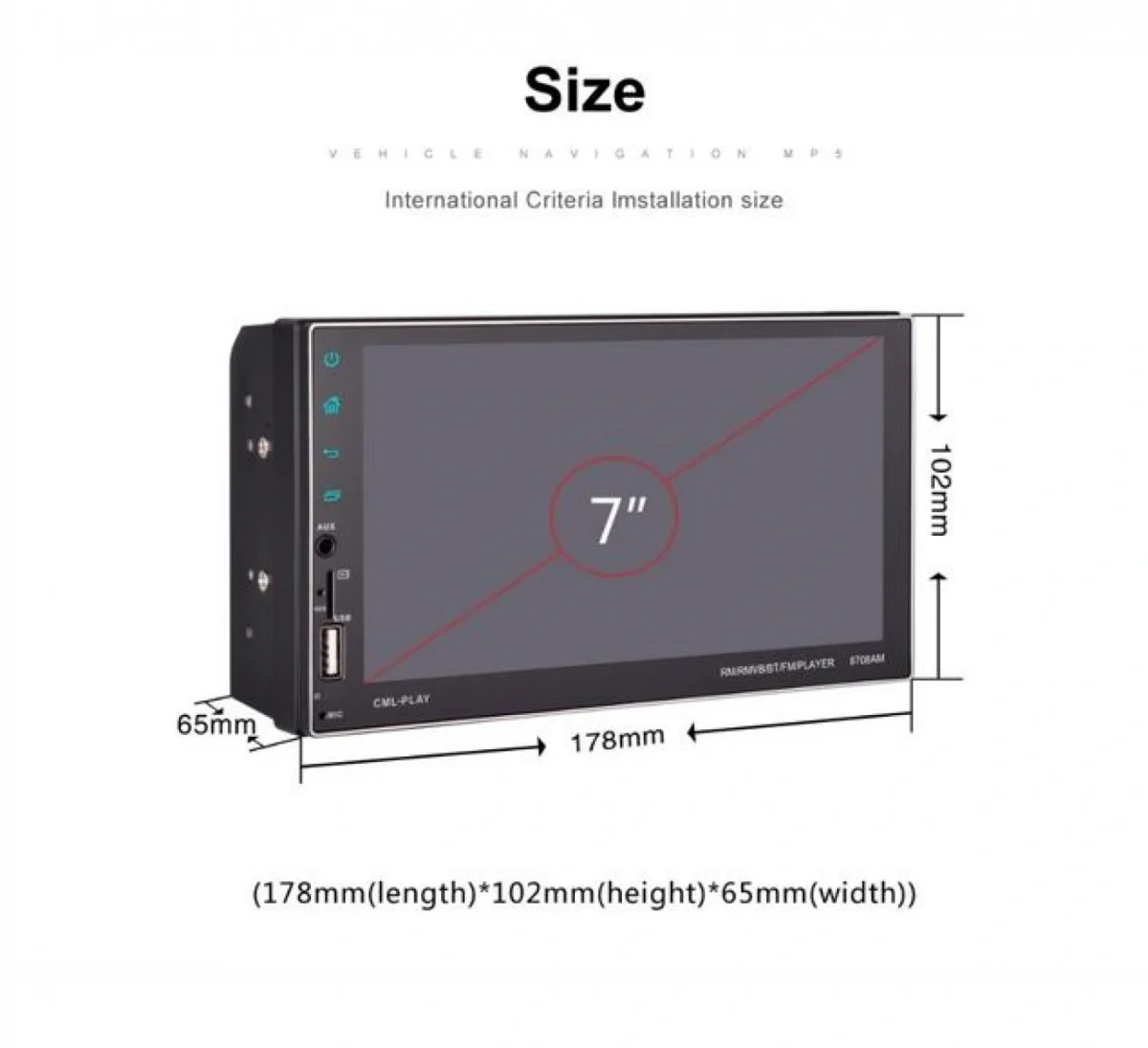 Οθόνη Αφής 9.1in GPS Multimedia Player Android 10.0 & OBD2 Αυτοκινήτου 1080p 2 DIN με Wifi, App Store, Bluetooth Handsfree TFT MP5, MP3, USB, AUX, TV