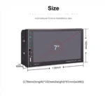 Οθόνη Αφής 9.1in GPS Multimedia Player Android 10.0 & OBD2 Αυτοκινήτου 1080p 2 DIN με Wifi, App Store, Bluetooth Handsfree TFT MP5, MP3, USB, AUX, TV