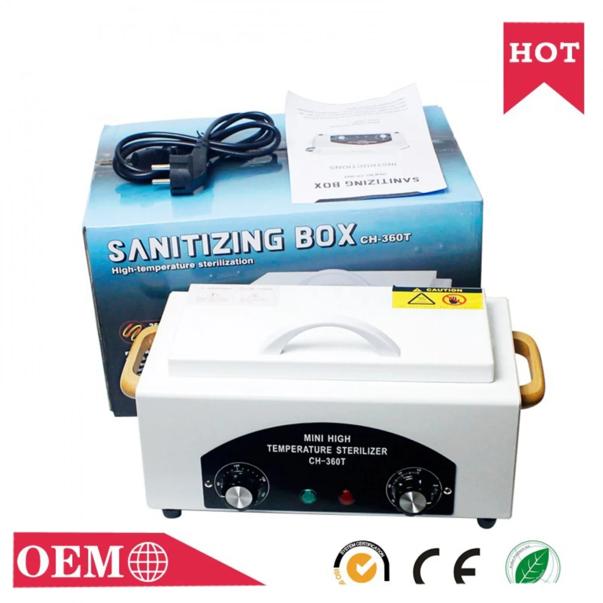 Επαγγελματικός Κλίβανος Αποστείρωσης Ξηρής Θερμότητας- Αποστειρωτής Εργαλείων 300W