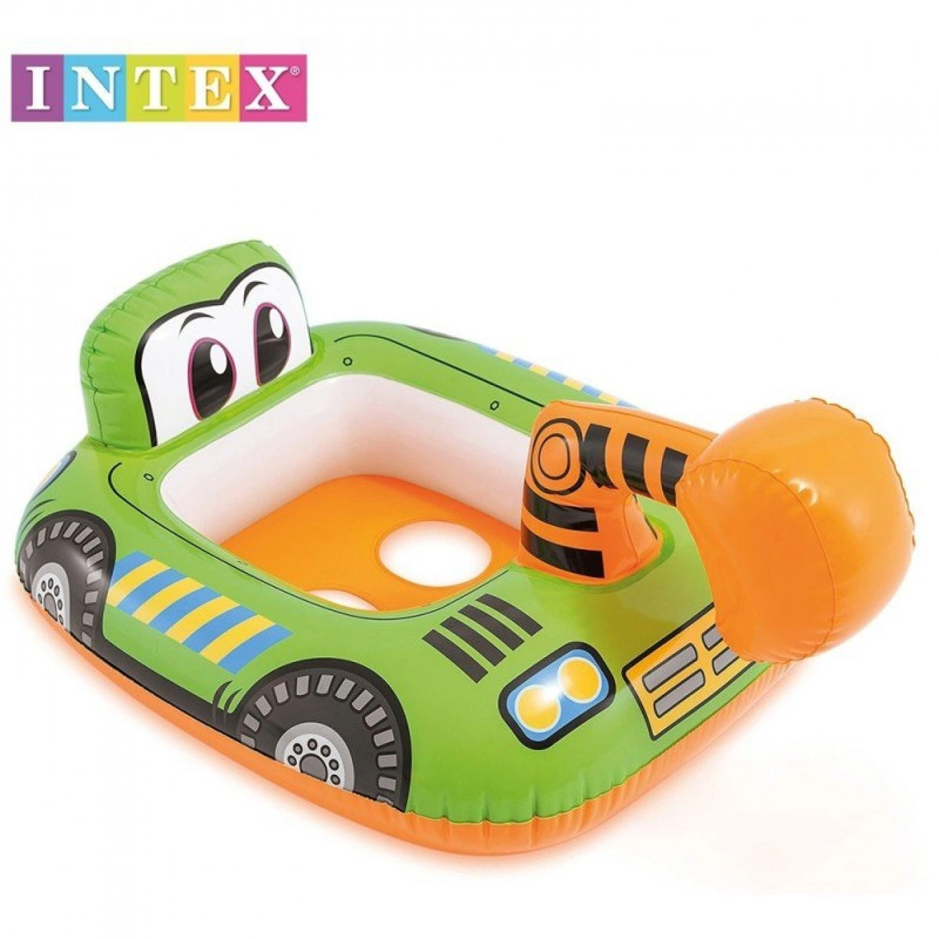 Βρεφικό - Παιδικό Φουσκωτό Σωσίβιο Αμάξι - Intex Green Car Baby Floating Seat 86x58cm Βρεφικό - Παιδικό Φουσκωτό Σωσίβιο Αμάξι - Intex Green Car Baby Floating Seat 86x58cm