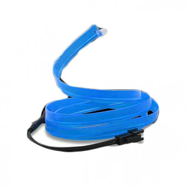 Slim Διακοσμητική Ταινία Neon LED Εσωτερικός Φωτισμός Αυτοκινήτου 12V 3m