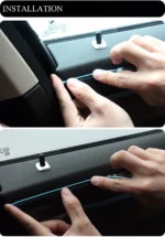 Slim Διακοσμητική Ταινία Neon LED Εσωτερικός Φωτισμός Αυτοκινήτου 12V 3m