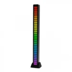 Διακοσμητική Μπάρα Φωτισμού LED RGB Επαναφορτιζόμενη Sound-Sensitive με Βάση Στήριξης