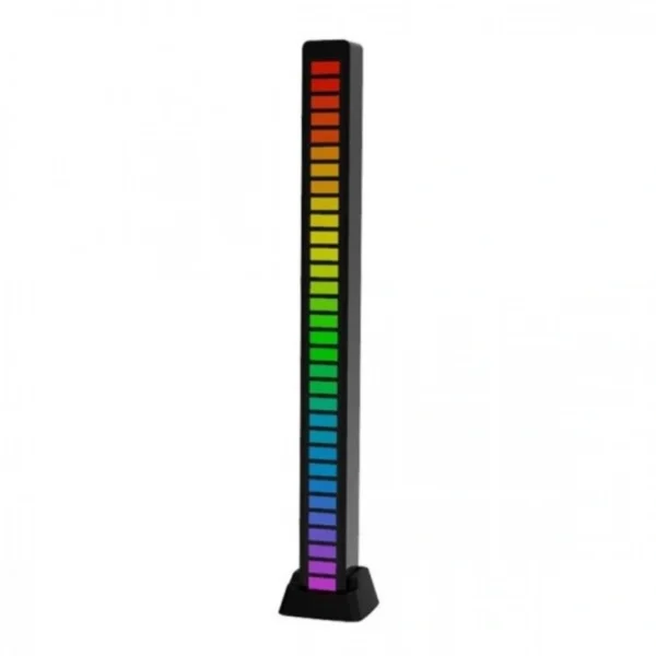 Διακοσμητική Μπάρα Φωτισμού LED RGB Επαναφορτιζόμενη Sound-Sensitive με Βάση Στήριξης