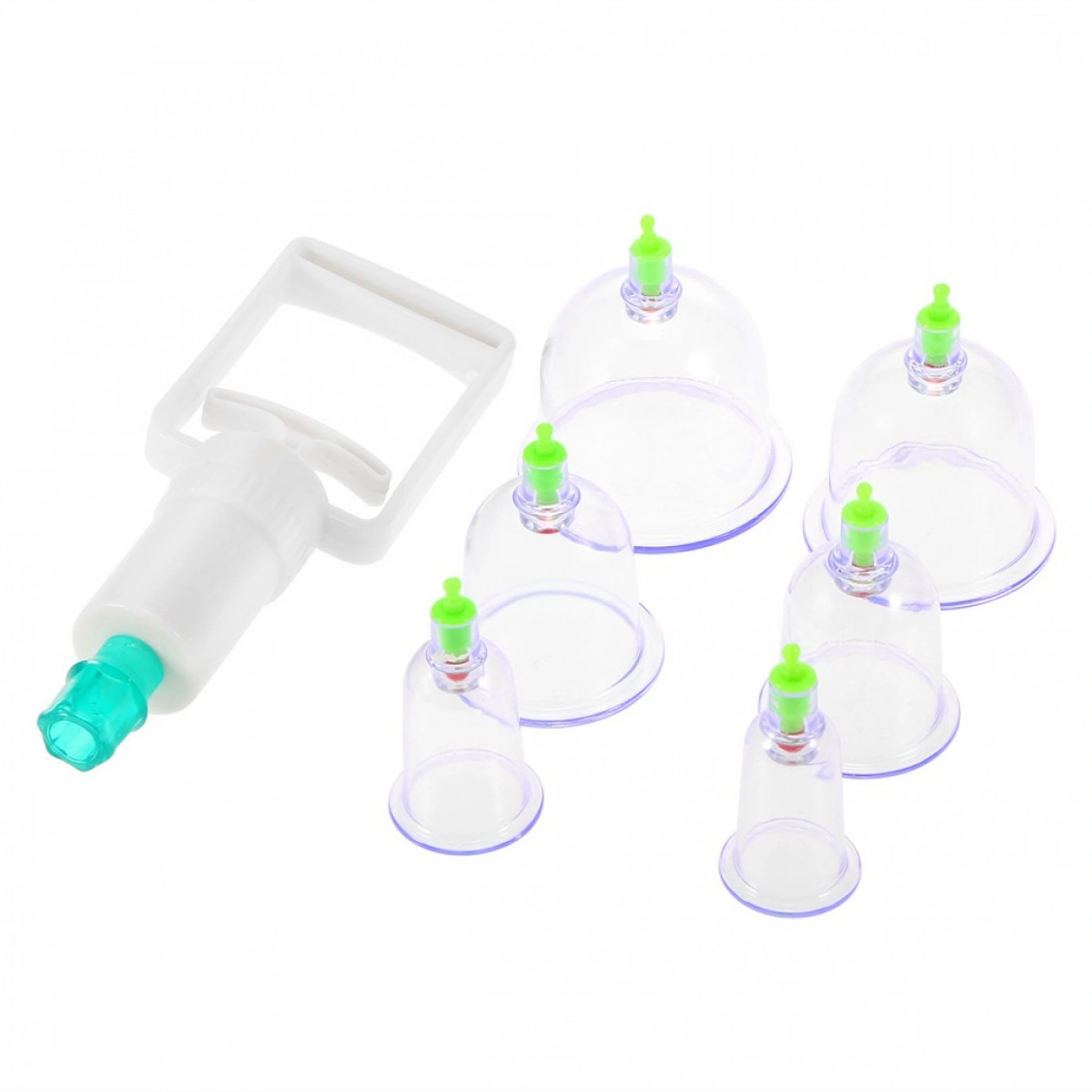 Παραδοσιακή Θεραπευτική Συσκευή με Βεντούζες 6 Ανταλλακτικών Κεφαλών Παραδοσιακή Θεραπευτική Συσκευή με Βεντούζες 6 Ανταλλακτικών Κεφαλών