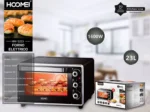 Ηλεκτρικό Φουρνάκι 23lt Χωρίς Εστίες Hoomei HM-5223