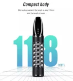 Αντιανεμικός Επαναφορτιζόμενος USB Αναπτήρας/Τασάκι για Κάπνισμα Χωρίς Στάχτες