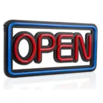 Led Φωτιζόμενη Διαφημιστική Πινακίδα Retro Τύπου Neon 60x30 "OPEN"