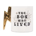 Κεραμική Κούπα Harry Potter "The Boy Who Lived" με Κεραυνό για Καφέ & Τσάι 350ml