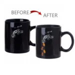 Κεραμική Κούπα "Βρύση Δολλαρίων" που Αντιδράει στη Θερμότητα για Καφέ & Τσάι