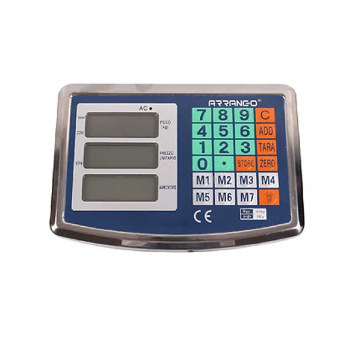 Επαναφορτιζόμενη Ζυγαριά - Πλάστιγγα 500 Κιλών Ακριβείας