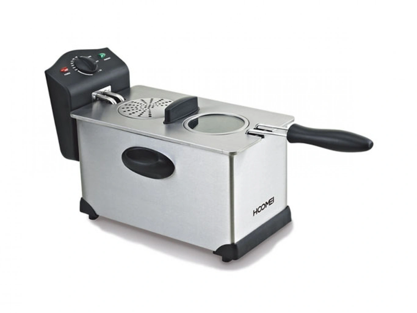 Επαγγελματική Ανοξείδωτη Φριτέζα Λαδιού με Αποσπώμενο Κάδο 3.5lt Ασημί Hoomei HM-5335 Επαγγελματική Ανοξείδωτη Φριτέζα Λαδιού με Αποσπώμενο Κάδο 3.5lt Ασημί Hoomei HM-5335