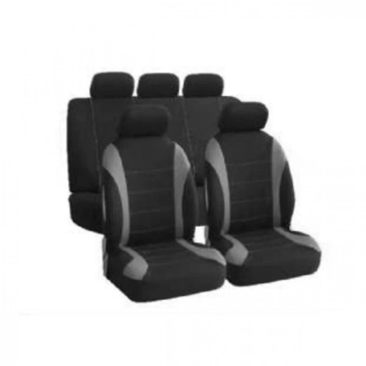 Πλήρες Σετ Υφασμάτινα - Πολυεστερικά Καλύματα Καθισμάτων Αυτοκινήτου 9 Τεμαχίων