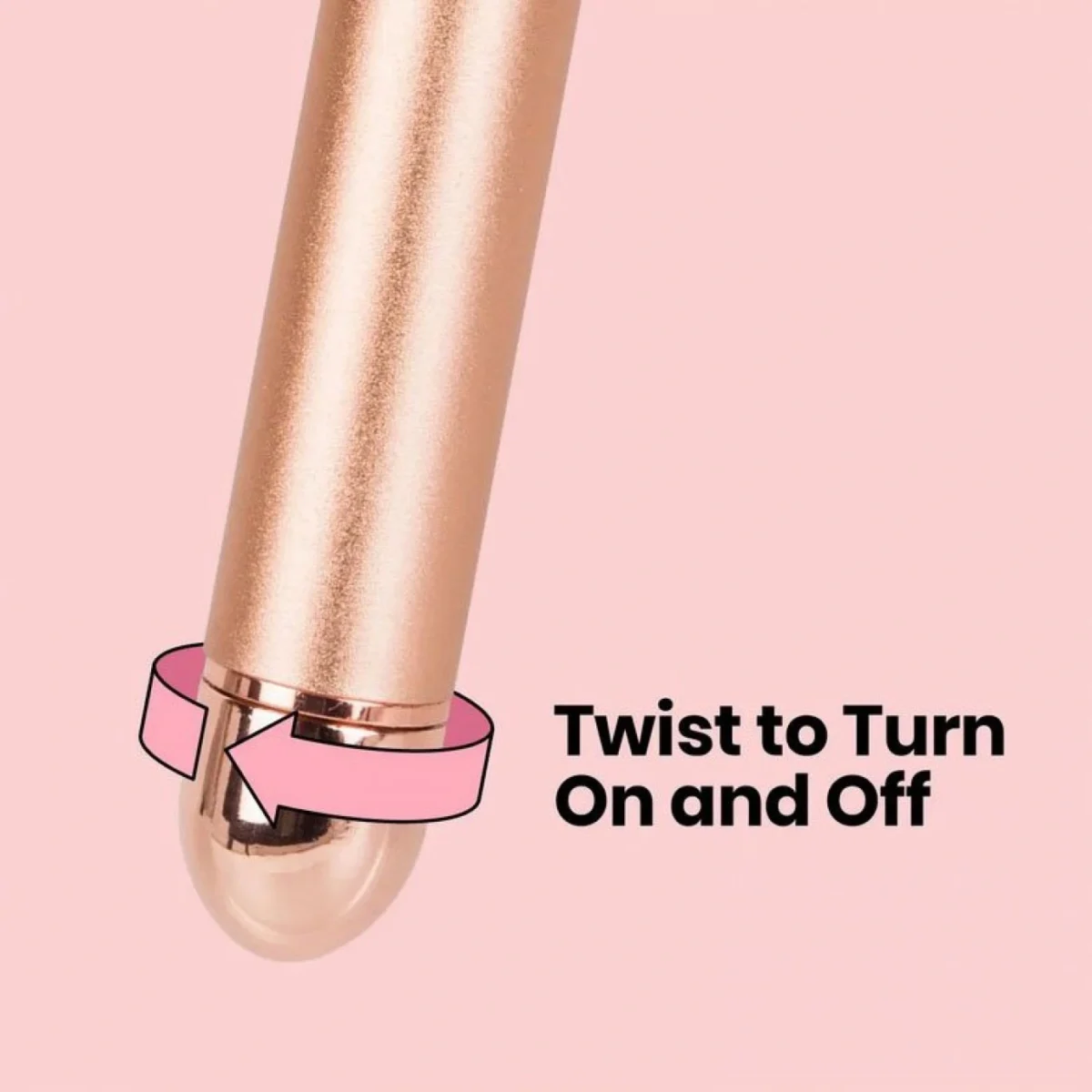 Ηλεκτρική Συσκευή με Ορυκτό Χαλαζία & Δονήσεις για Μασάζ Προσώπου - Facial Massage Roller