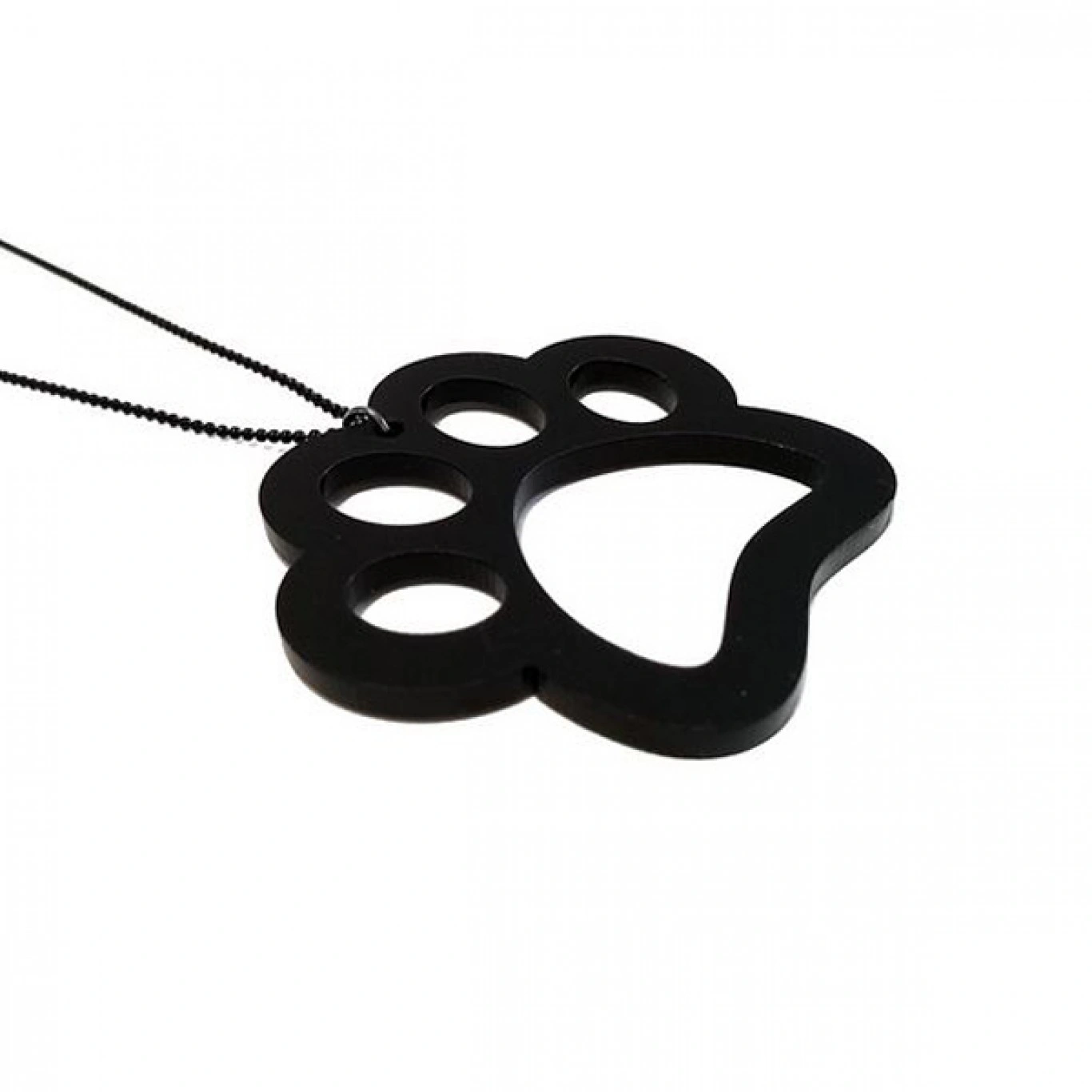 Κολιέ από Plexiglass Heart in a Heart με Μακριά Αλυσίδα 40cm Κολιέ από Plexiglass Heart in a Heart με Μακριά Αλυσίδα 40cm