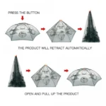 Τηλεσκοπική Παγίδα για Ψάρια - Κιούρτος με 6 Τρύπες - Εισόδους