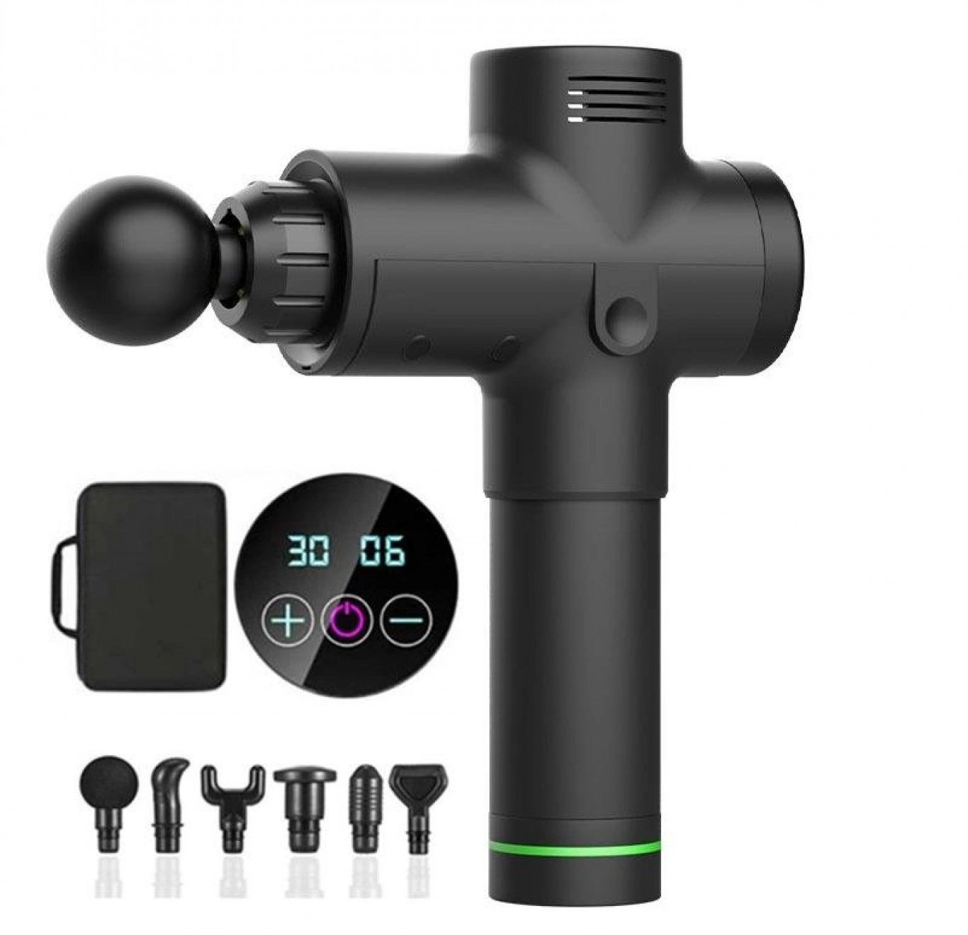 Επαγγελματική Συσκευή για Μασάζ & Αποκατάσταση με 6 Κεφαλές & 30 Ταχύτητες & Οθόνη Αφής Επαγγελματική Συσκευή για Μασάζ & Αποκατάσταση με 6 Κεφαλές & 30 Ταχύτητες & Οθόνη Αφής