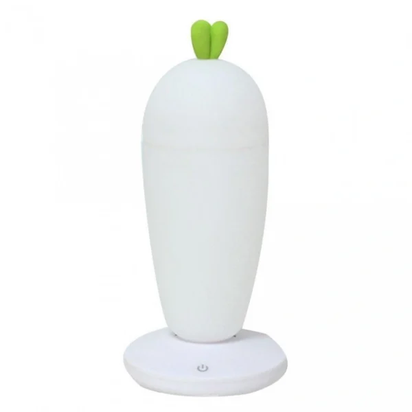 LED Επαναφορτιζόμενο Παιδικό Φωτάκι σε Σχήμα Καρότο με Θερμό Φωτισμόι & 3 Επίπεδα Έντασης σε 3 Χρώματα