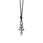 Κολιέ Ανδρικό ''Shark'' με Αυξομειούμενο Κορδόνι