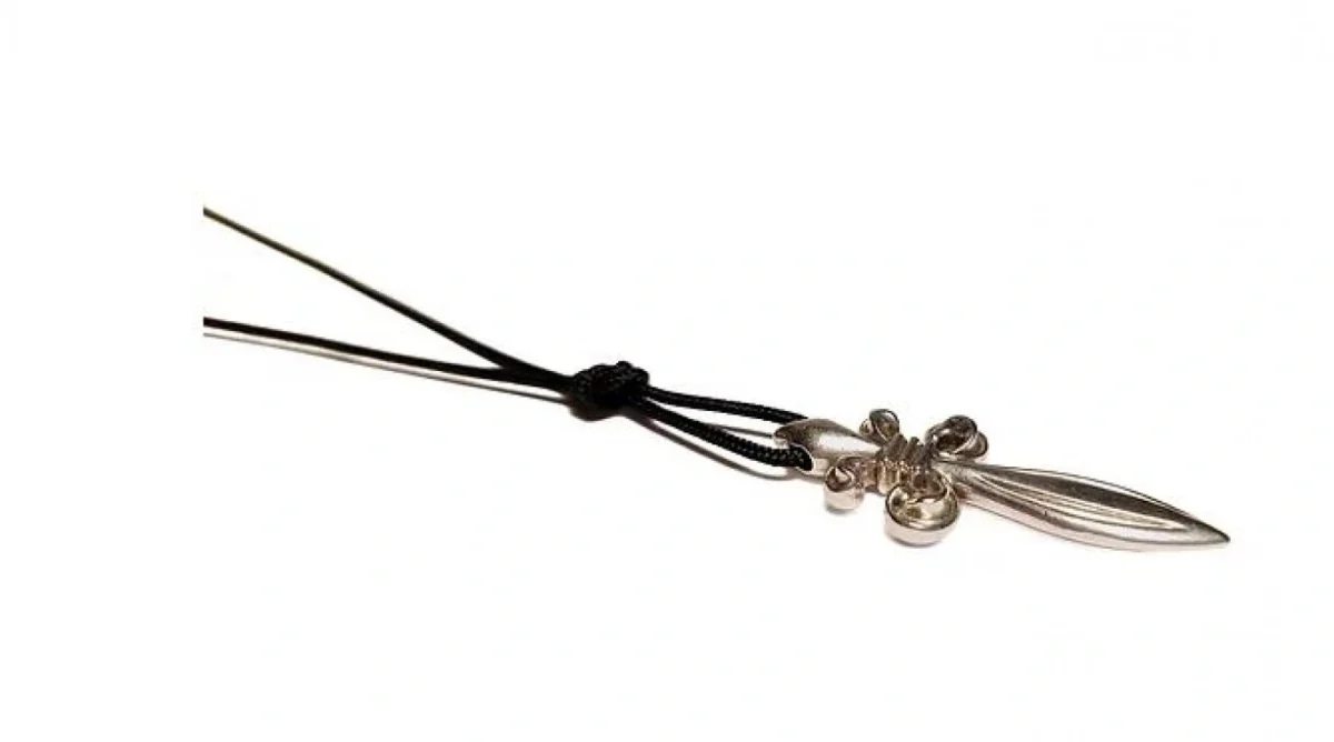 Κολιέ Ανδρικό ''Shark'' με Αυξομειούμενο Κορδόνι