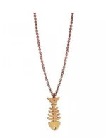 Κολιέ Ανδρικό ''Sword'' με Αυξομειούμενο Κορδόνι