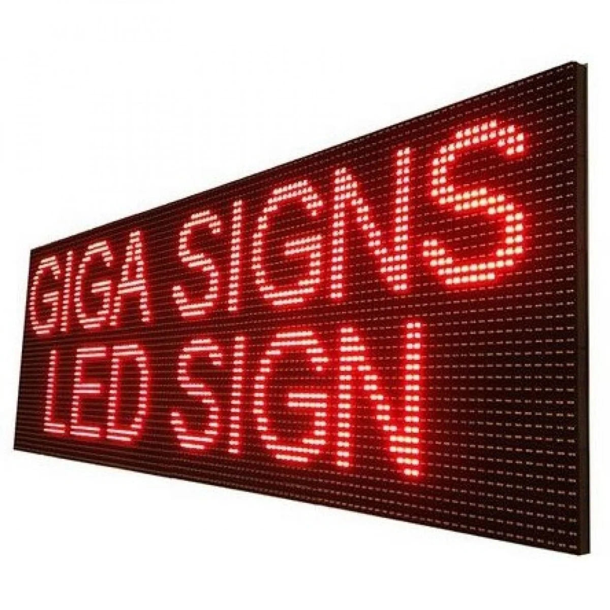 WiFi Ηλεκτρονική Πινακίδα με Κυλιόμενη Επιγραφή Κόκκινα LED 200x72cm